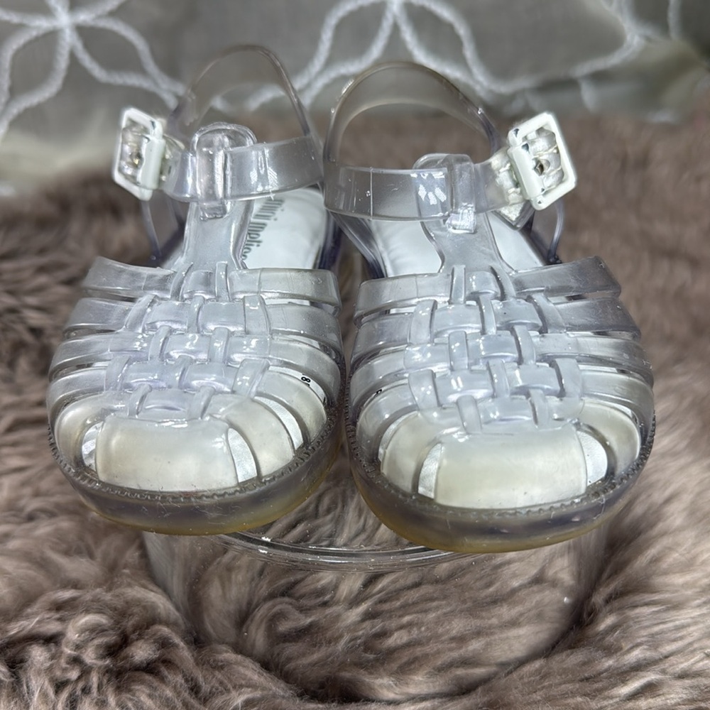 (S4) Mini MelissaBB Possession, MUS Stillerspose Jelly Sandals,Transparente, 5 - Picture 4 of 13